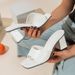 Women’s Shoes New Style Clip On Thick Heel Unique Women's Sandals Long Term_vogvips.com