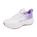 Flying Woven Shoes Sports Women's Mesh Breathable Student Casual Shoes Platform Running_vogvips.com