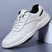 TerraStride 2025 Autumn Men's Leather New Sports Casual Cowhide Korean Style Soft Sole Wear-resistant Travel Agan Running Shoes_vogvips.com
