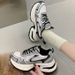 Trendy Dad Sneakers For Women 2024 Summer New Thick-Soled Mesh Lightweight Soft-Soled Versatile Sports Casual Shoes Ins_vogvips.com
