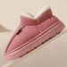 2024 Warm Slippers Men, Cotton, Autumn And Winter, Indoor Home Thick Sole, Non-Slip, Couple's Fleece-Lined New Style For_vogvips.com