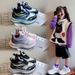 Children's Sports New 2026 Spring Autumn Fashion Rotating Buckle Boys And Girls Running Casual Kids Shoes_vogvips.com