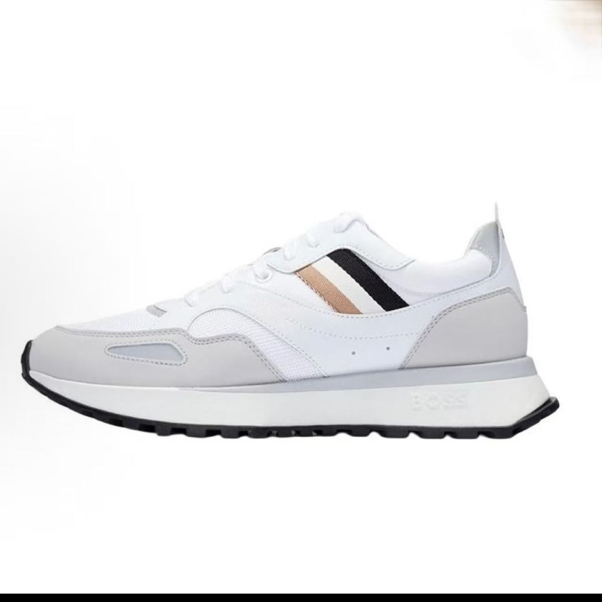 New Newan Style Genuine Leather Sneakers, Trendy Men's Casual Shoes, Breathable, Versatile, Stylish, Comfortable,_vogvips.com