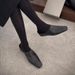 Sheepskin Version 2026 New Model 5cm Height-increasing Women's Slip-on Fashionable Mule Shoes, Elegant Closed-toe_vogvips.com