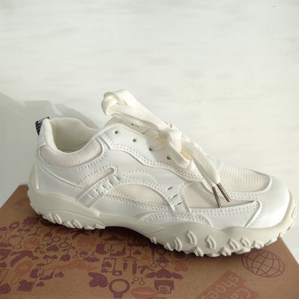 Shallow Mouth Small Leather Shoes Women's Square Head Thick Heel Temperament With Skirt One-word Buckle Strap Single Shoes_vogvips.com