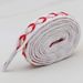 Shoelace 1cm Wide Flat Color Cross Terylene Cotton Shoelace All Tide Flow Fitting_vogvips.com
