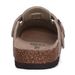 Crestar Genuine Suede Clogs For Women Men Fashion Soft Cork Footbed Leather Mules New Comfort Potato Shoes With Arch Support_vogvips.com
