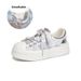Foam Shell Toe White Sneaker For Women 2026 Summer New Thick Sole Caual Breathable Women' Sport Veratile Board_vogvips.com