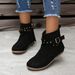 Foreign Trade Women's Short 2023 Autumn Winter New European And American Cross-Border Large Size Independent Station_vogvips.com