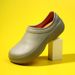 Men's Non-porous Clogs, Non-slip, Waterproof, Closed-back Sandals, Casual Versatile Shoes For Chefs, Hotel And_vogvips.com
