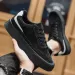 New Spring 2024 Soft Casual Versatile Board Men's Work Labor Protection Thick Bottom Wear Resistant Trendy Shoes_vogvips.com