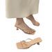 French Chic Stiletto Sandals: New Crossover Strap Open-toe Slippers For Women - Perfect For Summer, Fairy-tale Heels_vogvips.com