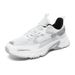 MOQ 1 Custom Plus Size US 13 14 EU 47 48 Man Casual Sports Sneakers Blank Mesh Leather Running Walking Shoes For Men_vogvips.com