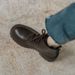 Soft Martin 2025 New British Style Petite Thick Sole Height Increasing Short Autumn Winter Single Boots For Women_vogvips.com
