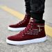 European Warm Series Men's Large Size Fashion High-top Martin Outdoor Work Boots Versatile Back-to-School Student Trendy Shoes_vogvips.com
