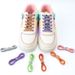 Hollow Flat Color Polyester LACES Fit Canvas Shoes Board Shoes Small White Shoes_vogvips.com