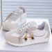 Soft Leather, Cute Chunky, Height-increasing German Training Shoes For Women, 2026 Autumn, Versatile And Fashionable,_vogvips.com