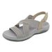 K6357-6 New 2024 Sports Sandals Rubber Band Velcro Large Women's Shoes_vogvips.com