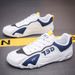 Spring And Summer Breathable Mesh Men's Shoes, Trendy Sports Casual Shoes, Lightweight, Wear-Resistant Five-Toe Moccasin_vogvips.com