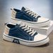 Men's spring new breathable versatile canvas shoes men's soft sole casual Korean style sports trendy fashion skateboard shoes_vogvips.com