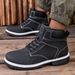 Autumn Martin Couple Women's Shoes Casual Men's Street Style Trendy High Top Leather Boots_vogvips.com