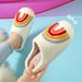 Mushroom Smiley Face For Women Winter Indoor Home Soft Sole Non-Slip Couple Pattern Fruit Heart Cotton Slippers_vogvips.com
