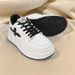 Foreign Trade Cross-border Thick-soled White Sneakers For Women, Versatile And Popular Spring/autumn Casual Sports_vogvips.com