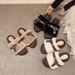 2025 Autumn Winter New Fashion Furry Suede Slippers For Women, Thick Sole Height Increasing One-Word Slippers, Versatile_vogvips.com