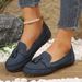 2025 Summer New Large Flat Single Women, One Foot Doudou Shoes For Women_vogvips.com