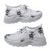 2025 Women's Slip-On Mesh Casual Shoes, Cross-Border Dropshipping, Dad Shoes With Flat Heel, Fashionable And_vogvips.com