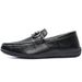 Doudou Shoes Men's High-end New Men's Business Casual Leather Shoes One Pedal Sleeve Lazy Loafers_vogvips.com