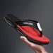 Lu Lu'an Summer Thick Sole Herringbone Sandals For Men's Slippers Wearing Anti Slip Fashion New Beach Shoes Outside_vogvips.com