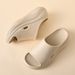 Women's Slippers Women's Platform Flip Flops Breathable Comfortable Thick Soled Non Slip Indoor Outdoor Stylish Height Increasing Shoes_vogvips.com