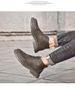 High Top Men's Leather Boots Men's Sewing Thread Warm Top Martin Boots Brown Shoes Casual_vogvips.com