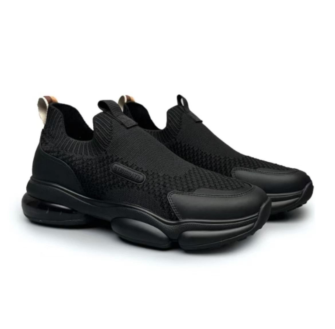 ShoeVault 2025 Sports Knitted Cushioned Sole Slip-On Fashion Old Money Style Versatile Casual Men's Shoes Export New Model_vogvips.com
