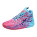 Basketball For Spring, Autumn, And Winter, Mid-High Top, Unisex, Mesh Fabric, Contrasting Colors, Fashionable Couple's_vogvips.com