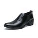 Formal Business Leather Men, Large Size High Heels, Height Increasing Office For Groom, Wedding Shoes_vogvips.com