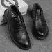 Big Size Mens Formal Genuine Leather British Stylish Business Dress Flats High Quality Brogues Oxford Shoes Men_vogvips.com