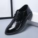 Men’s Shoes Men's Leather Shoes Korean Version Of British Fashion Shoes Men's Leather Shoes Casual Breathable Business Formal Leather Shoes_vogvips.com