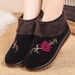 Old Beijing Cotton Shoes For Women, Fleece-Lined, Thickened, Warm Casual Women's Shoes, Winter Fashion Snow Boots_vogvips.com