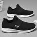 Men's Flying Weaving Sports Casual Shoes Mesh Sneakers Men's Shoes Men's_vogvips.com
