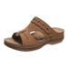 Large Size Women In Summer 2025, New Casual Sandals For Women, Worn Outdoors With Thick Soles And Sloping Heels_vogvips.com