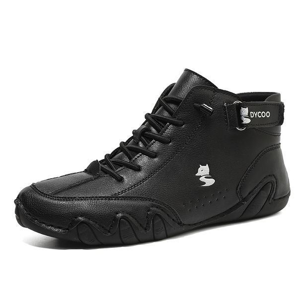 Fox Shoes Large Size Octopus Men's High-Top Shoes Men's Casual Sports Casual Shoes Winter Martin Boots_vogvips.com