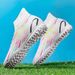 High-Top Soccer Cleats - Lightweight Synthetic Leather Upper With EVA Midsole For Enhanced Comfort & Performance - Ideal For Grass, Turf & Hard Ground_vogvips.com