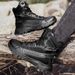 Men High-top Boots Men Outdoor Anti-slip Ankle Boots Comfortable Shoes Men Wear-resistant Thick-soled Casual Hiking Shoes Men_vogvips.com