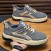 leather Panel For Foreign Trade, Breathable And Versatile Sports Shoes, Low-top Lace-up Casual Men's Shoes_vogvips.com