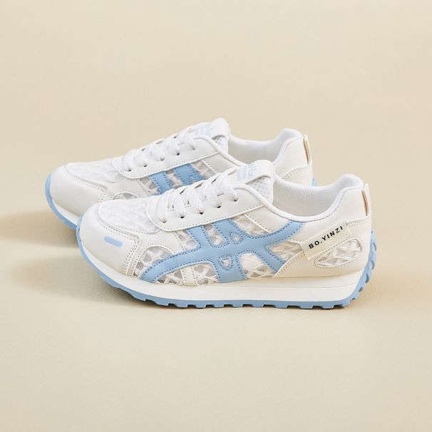 Forrest Gump Shoes Schoolgirl Sports Breathable Casual Shoes Platform Heightening Shoes_vogvips.com