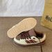 Women's Retro Platform Loafers Casual Street Style Fashion Trendy Harajuku Instagram Niche Sneakers For Students_vogvips.com