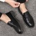Spring And Autumn New Casual Student Trendy Business Small Leather Men's Waterproof Martin Boots Low-top Shoes_vogvips.com