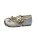 silver Retro French Round Toe Shallow Mouth Flat For Women 2024 New Summer Soft Sole Ballet Style Mary Jane Shoes_vogvips.com